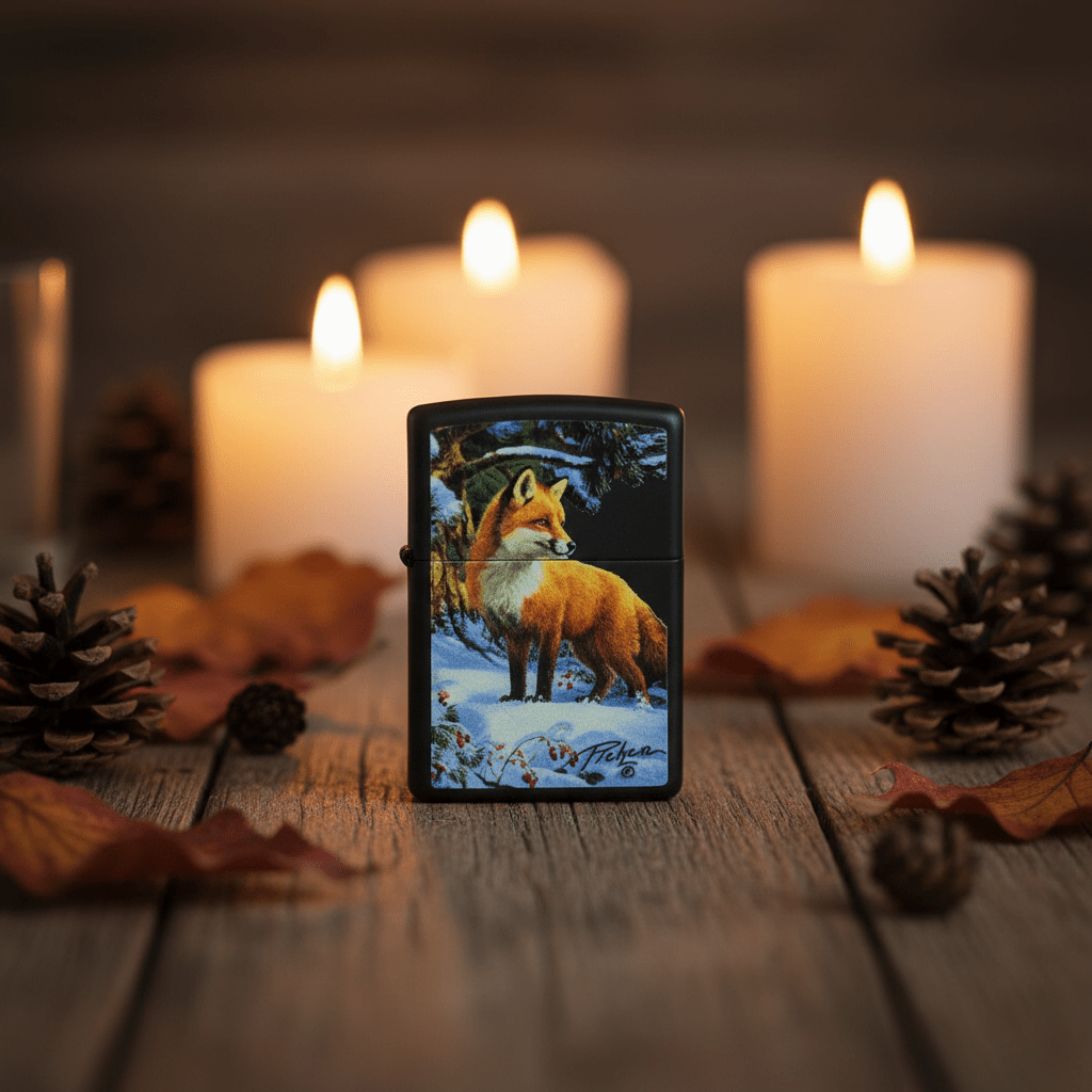 Zippo Black Flip Top Refillable Metal Lighter Linda Picken Artwork Premium Collectible 6×4 cm - Al Kabayel Discount CentreZippo Black Flip Top Refillable Metal Lighter Linda Picken Artwork Premium Collectible 6×4 cmLightersZIPPOAl Kabayel Discount Centre
