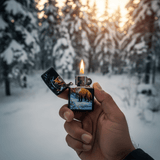 Zippo Black Flip Top Refillable Metal Lighter Linda Picken Artwork Premium Collectible 6×4 cm - Al Kabayel Discount CentreZippo Black Flip Top Refillable Metal Lighter Linda Picken Artwork Premium Collectible 6×4 cmLightersZIPPOAl Kabayel Discount Centre