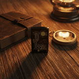 Zippo Black Flip Top Refillable Metal Lighter Western Style Artwork Windproof Durable 6×4 cm - Al Kabayel Discount CentreZippo Black Flip Top Refillable Metal Lighter Western Style Artwork Windproof Durable 6×4 cmLightersZIPPOAl Kabayel Discount Centre