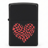 Zippo Black Metal Flip - Top Lighter with Red Heart Love Symbol Design, Refillable (6×4 cm) - Al Kabayel Discount CentreZippo Black Metal Flip - Top Lighter with Red Heart Love Symbol Design, Refillable (6×4 cm)LightersZIPPOAl Kabayel Discount Centre