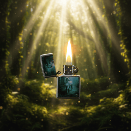 Zippo Black Metal Lighter with Anne Stokes Fantasy Collection Design Flip - Top Refillable (6×4 cm) - Al Kabayel Discount CentreZippo Black Metal Lighter with Anne Stokes Fantasy Collection Design Flip - Top Refillable (6×4 cm)LightersZIPPOAl Kabayel Discount Centre