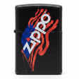 Zippo Black Metal Refillable Flip - Top Pocket Lighter with US Flag Patriotic Design, Windproof Classic Style (6×4 cm) - Al Kabayel Discount CentreZippo Black Metal Refillable Flip - Top Pocket Lighter with US Flag Patriotic Design, Windproof Classic Style (6×4 cm)LightersZIPPOAl Kabayel Discount Centre