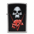 Zippo Dual Tone Silver & Black Metal Lighter with Eastern Inspired Pattern, Flip - Top Refillable (6×4 cm) - Al Kabayel Discount CentreZippo Dual Tone Silver & Black Metal Lighter with Eastern Inspired Pattern, Flip - Top Refillable (6×4 cm)LightersZIPPOAl Kabayel Discount Centre