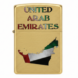 Zippo Gold Flip Top Refillable Metal Lighter UAE Map Artwork Windproof Premium Finish 6×4 cm - Al Kabayel Discount CentreZippo Gold Flip Top Refillable Metal Lighter UAE Map Artwork Windproof Premium Finish 6×4 cmLightersZIPPOAl Kabayel Discount Centre