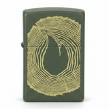 Zippo Green Metal Lighter with Wood Ring Inspired Natural Design, Flip - Top Refillable (6×4 cm) - Al Kabayel Discount CentreZippo Green Metal Lighter with Wood Ring Inspired Natural Design, Flip - Top Refillable (6×4 cm)LightersZIPPOAl Kabayel Discount Centre