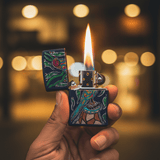 Zippo Navy Blue Metal Lighter with John Smith Gumbula Artwork Design, Refillable Flip - Top (6×4 cm) - Al Kabayel Discount CentreZippo Navy Blue Metal Lighter with John Smith Gumbula Artwork Design, Refillable Flip - Top (6×4 cm)LightersZIPPOAl Kabayel Discount Centre