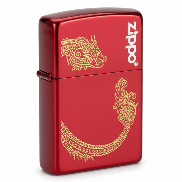 Zippo Premium Red Metal Flip - Top Lighter with Luxury Pattern Design, Windproof Refillable (6×4 cm) - Al Kabayel Discount CentreZippo Premium Red Metal Flip - Top Lighter with Luxury Pattern Design, Windproof Refillable (6×4 cm)LightersZIPPOAl Kabayel Discount Centre
