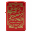 Zippo Red Metal Lighter with “Zippo It Work” Graphic Text Design, Flip - Top Refillable (6×4 cm) - Al Kabayel Discount CentreZippo Red Metal Lighter with “Zippo It Work” Graphic Text Design, Flip - Top Refillable (6×4 cm)LightersZIPPOAl Kabayel Discount Centre