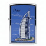 Zippo Silver & Blue Metal Flip - Top Refillable Lighter with Burj Al Arab Dubai Landmark Artwork (6×4 cm) - Al Kabayel Discount CentreZippo Silver & Blue Metal Flip - Top Refillable Lighter with Burj Al Arab Dubai Landmark Artwork (6×4 cm)LightersZIPPOAl Kabayel Discount Centre