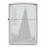 Zippo Silver Flip Top Refillable Metal Lighter Burj Khalifa Skyline Design Windproof 6×4 cm - Al Kabayel Discount CentreZippo Silver Flip Top Refillable Metal Lighter Burj Khalifa Skyline Design Windproof 6×4 cmLightersZIPPOAl Kabayel Discount Centre