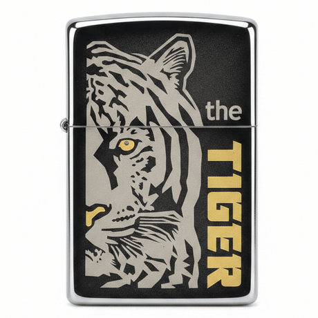 Zippo Silver Flip Top Refillable Metal Lighter Save The Tiger Artwork Wildlife Theme 6×4 cm - Al Kabayel Discount CentreZippo Silver Flip Top Refillable Metal Lighter Save The Tiger Artwork Wildlife Theme 6×4 cmLightersZIPPOAl Kabayel Discount Centre