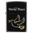 Zippo Silver Flip Top Refillable Metal Lighter World Peace Text Design Giftable 6×4 cm - Al Kabayel Discount CentreZippo Silver Flip Top Refillable Metal Lighter World Peace Text Design Giftable 6×4 cmLightersZIPPOAl Kabayel Discount Centre