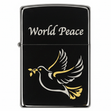 Zippo Silver Flip Top Refillable Metal Lighter World Peace Text Design Giftable 6×4 cm - Al Kabayel Discount CentreZippo Silver Flip Top Refillable Metal Lighter World Peace Text Design Giftable 6×4 cmLightersZIPPOAl Kabayel Discount Centre
