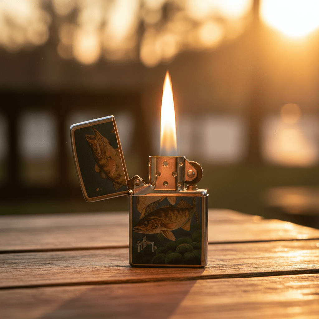 Zippo Silver Metal Flip - Top Lighter with Big Slick Graphic Artwork Design, Refillable (6×4 cm) - Al Kabayel Discount CentreZippo Silver Metal Flip - Top Lighter with Big Slick Graphic Artwork Design, Refillable (6×4 cm)LightersZIPPOAl Kabayel Discount Centre