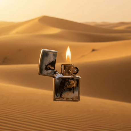 Zippo Silver Metal Lighter with Wild Stallion Horse Artwork Design, Flip - Top Refillable (6×4 cm) - Al Kabayel Discount CentreZippo Silver Metal Lighter with Wild Stallion Horse Artwork Design, Flip - Top Refillable (6×4 cm)LightersZIPPOAl Kabayel Discount Centre