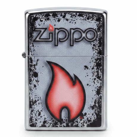Zippo Silver Metal Spectrum Finish Lighter, Iridescent Multi - Color Refillable Flip - Top (6×4 cm) - Al Kabayel Discount CentreZippo Silver Metal Spectrum Finish Lighter, Iridescent Multi - Color Refillable Flip - Top (6×4 cm)LightersZIPPOAl Kabayel Discount Centre