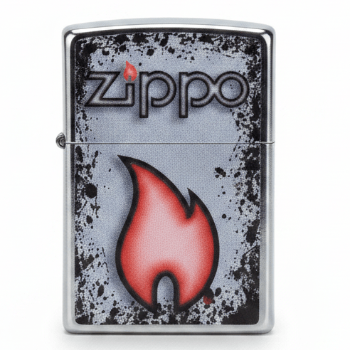 Zippo Silver Metal Spectrum Finish Lighter, Iridescent Multi - Color Refillable Flip - Top (6×4 cm) - Al Kabayel Discount CentreZippo Silver Metal Spectrum Finish Lighter, Iridescent Multi - Color Refillable Flip - Top (6×4 cm)LightersZIPPOAl Kabayel Discount Centre