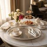 Zolten Silver Stainless Steel Oval Serving Tray - 60×44cm - Al Kabayel Discount CentreZolten Silver Stainless Steel Oval Serving Tray - 60×44cmServing TraysZOLTENAl Kabayel Discount Centre