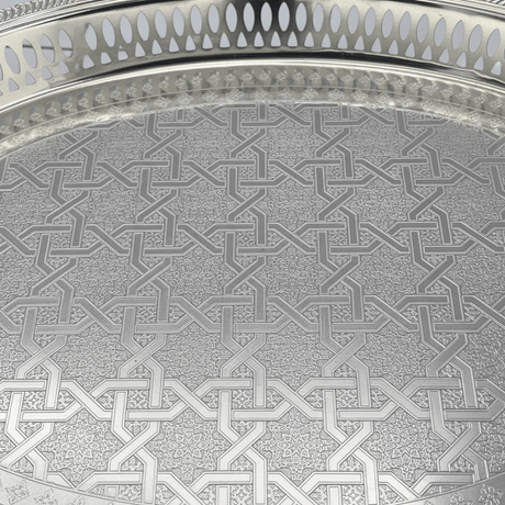 Zolten Silver Stainless Steel Oval Serving Tray - 60×44cm - Al Kabayel Discount CentreZolten Silver Stainless Steel Oval Serving Tray - 60×44cmServing TraysZOLTENAl Kabayel Discount Centre