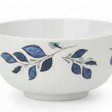 Henlee White & Blue Melamine Soup Bowl - 3.5 Inch